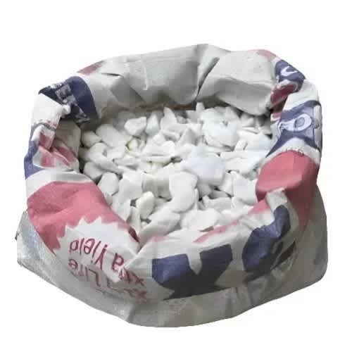 Landscapingmulti Purpose Rough Edge White Natural Gravel - 125kg
