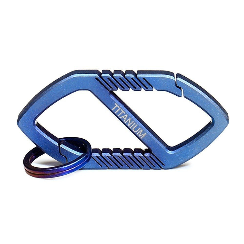 Ultralight Titanium Alloy Key Chain Carabiner Quick-Release