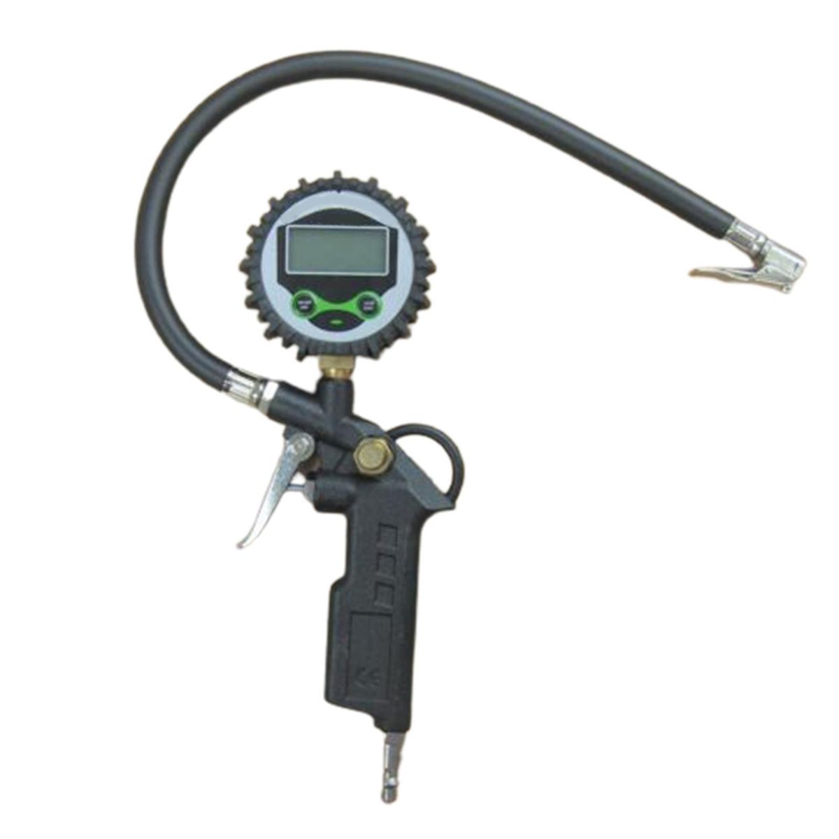 Digital Pressure Gauge LCD Display Air Tire Inflating Inflator Digital Gauge 220PSI