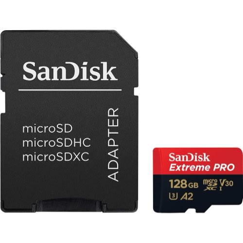 Extreme Pro Micro Sd 128gb Memory Card - 200mbs