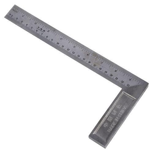 90 Degree 25cm Length Stainless Steel L-Square