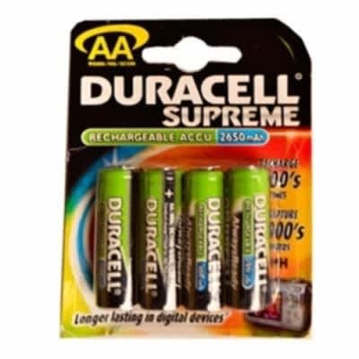 Rechargeable Duracell Aa Battery - 2650mAh