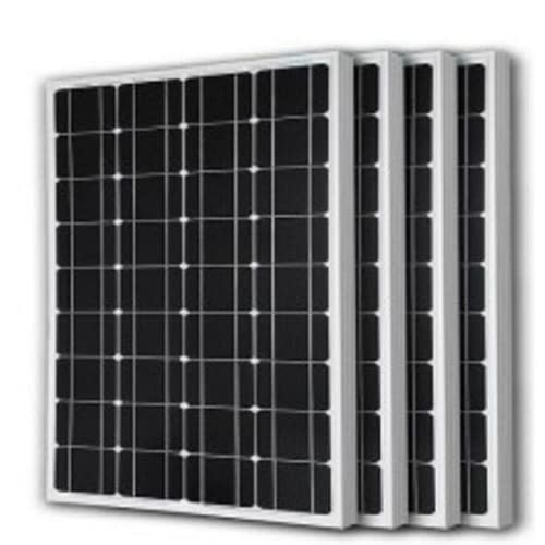 4 Of 200w Monocrystalline Solar Panels