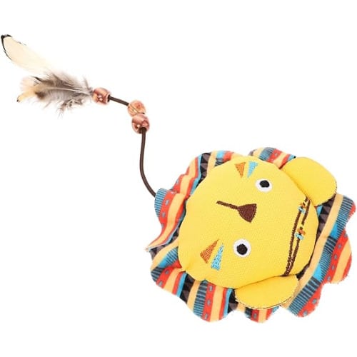 TD Cat Plush Animal Shaped Lion Toy