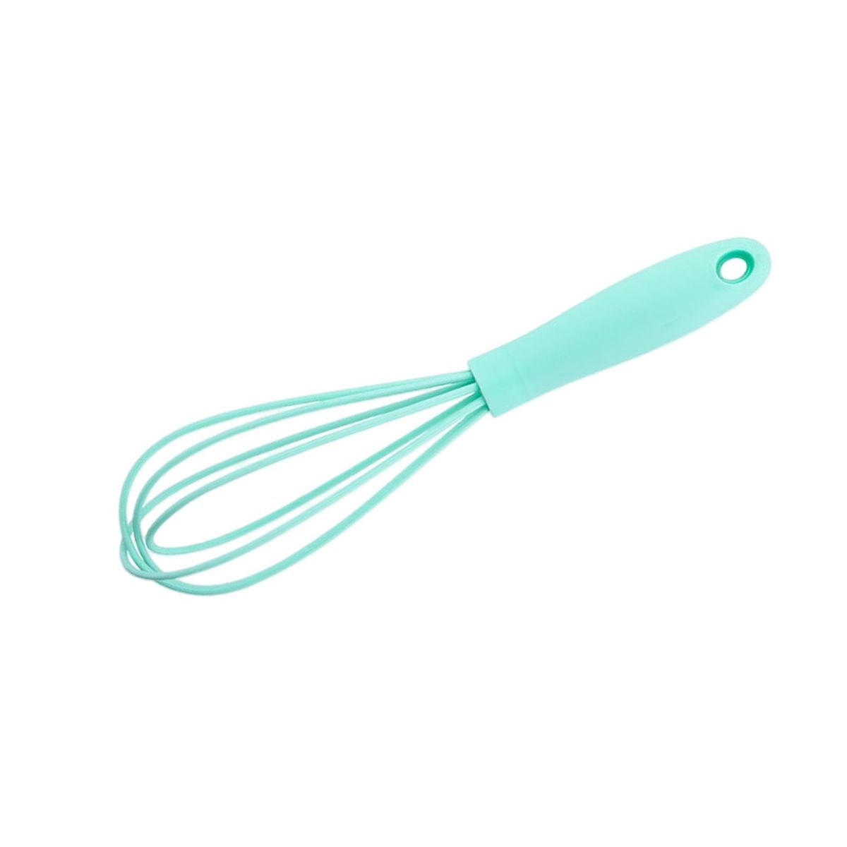 Silicone Whisk Cooking Non Scratch Small Cookware Green