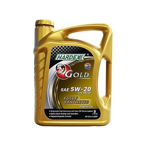 Hardex Sae 5w-20 Sn Fully Synthetic Engine Oil - 5 Litres