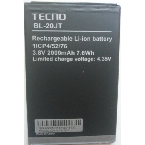 Genuine Replacement Battery For Tecno F2, F1.(BL-20JT)