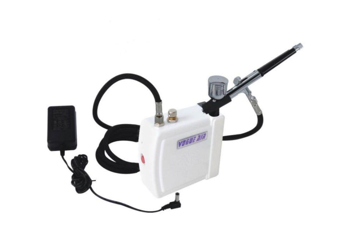 Airbrush Compressor Kit Spray Tool Nail Art Paint Tattoo Cake Air Pump
