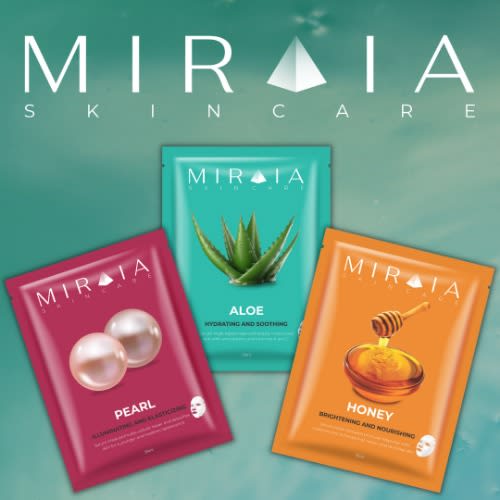 Aloe Honey Pearl - Assorted Serum Beauty Sheet Masks - 30 Pcs