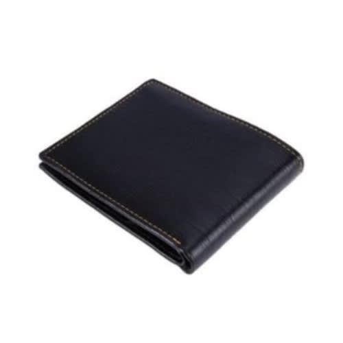 Men's Leather Wallet - Black