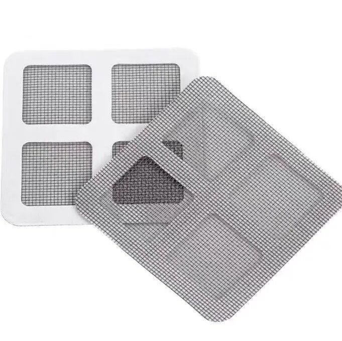 Screen Window Patching Hole Pasting Mosquito Net Repair Subsidy Household Patching Screen Window Door Pasting Net Insect And Mosquito Prevention Self-adhesive Encryption Self-adhesive Strip
