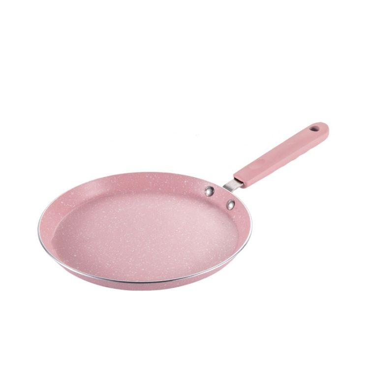 Pan Non-Adhesive Pan, Colour: Pink 6 Inch