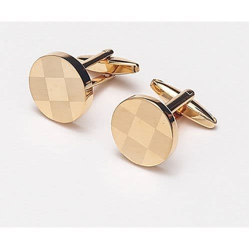 Men's Cufflinks - Vogue Round
