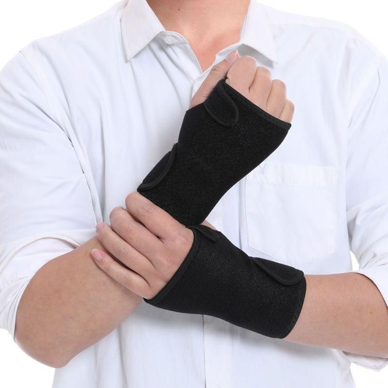 Wrist Brace Sprain Wrist Tendon Sheath Ski Recovery Joint Fixator Sheath Fracture Splint Support Pain Strain Protective Gear