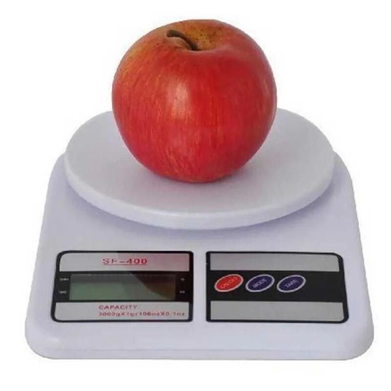 10kg/1g SF-400 Digital LCD Display Kitchen Electronic Scales for Postal Parcel Food Weight Diet Kitchen Measuring Tools Balance