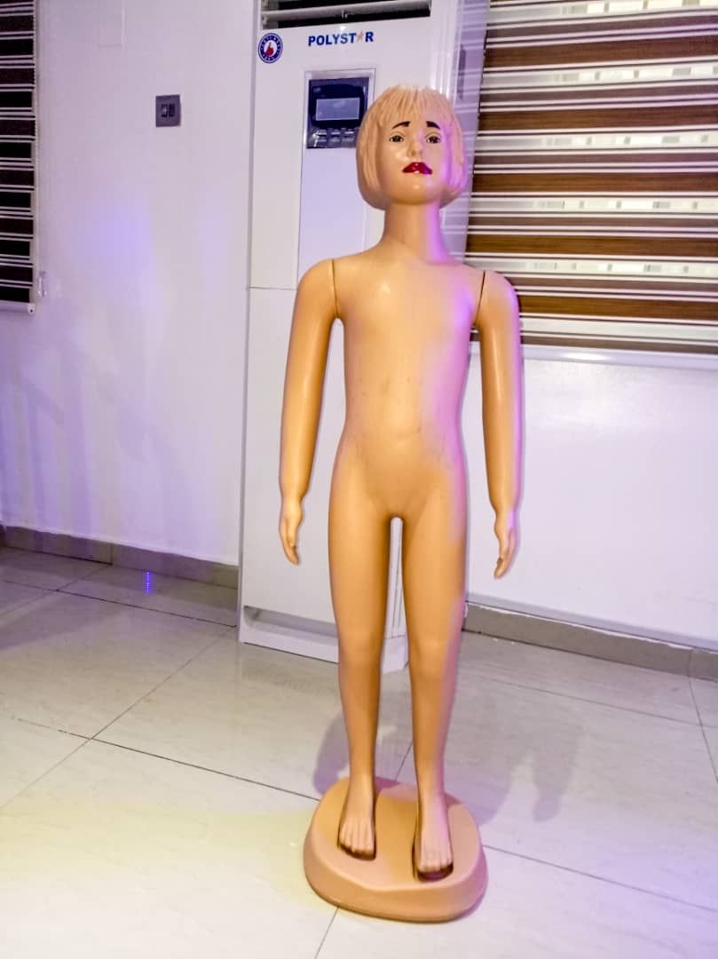 Complete Brown Children Mannequin