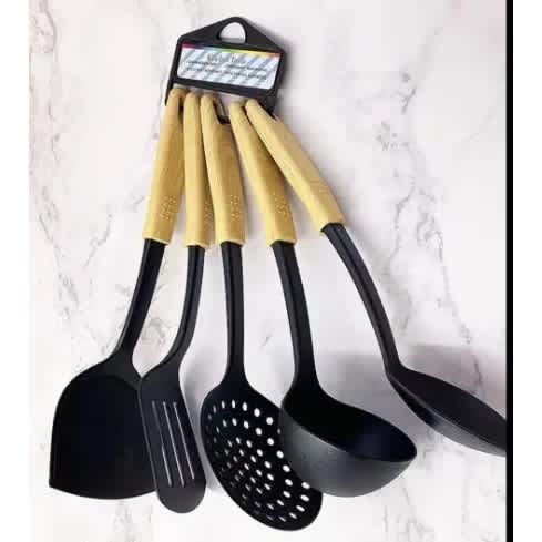 Pp 5 Pcs Nonstick Spoon Set