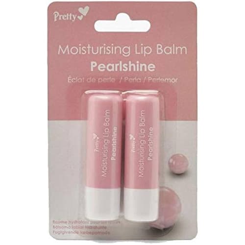 Pearlshine Moisturising Lip Balm - 2 Pairs - 4.3g