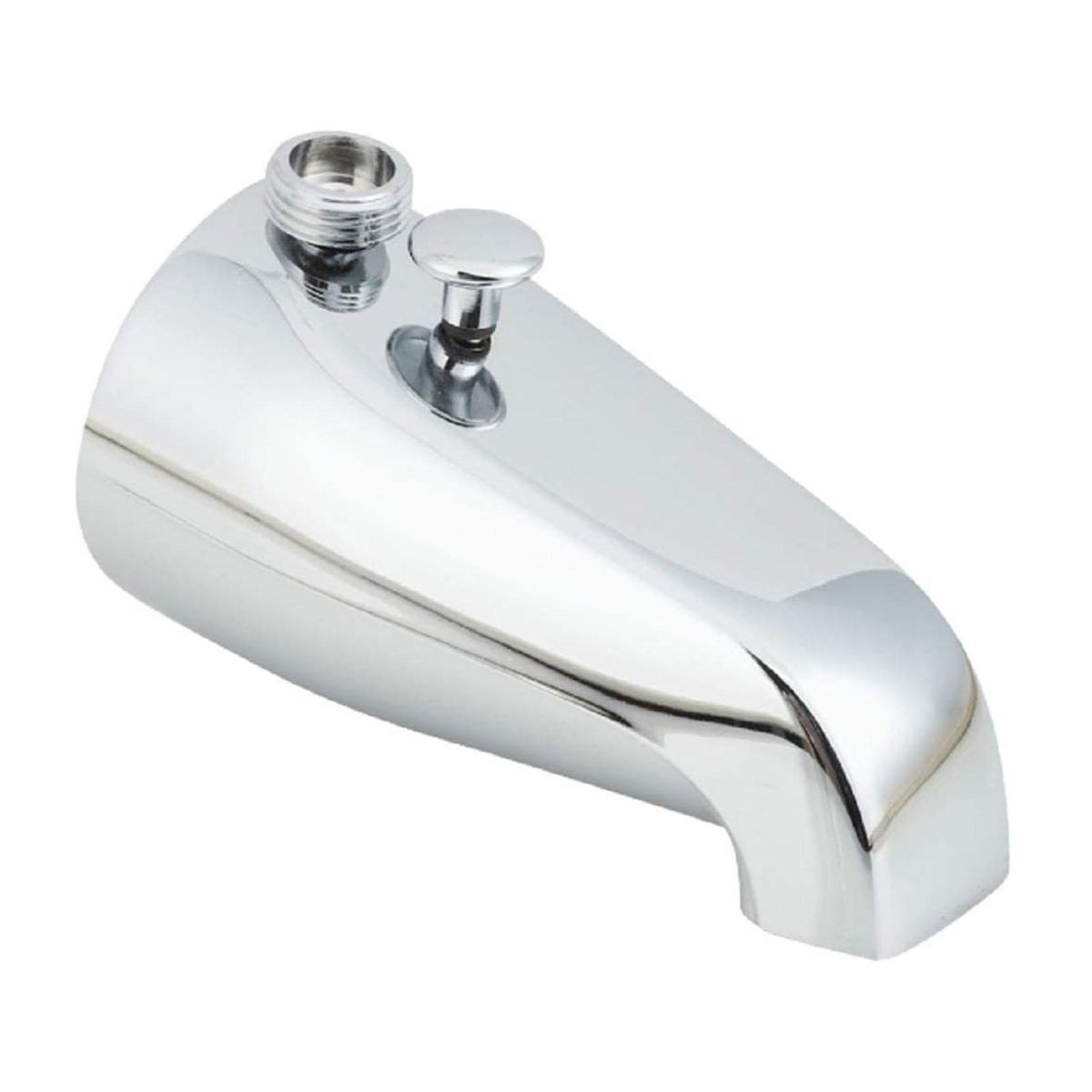Universal Fitting Bathtub Faucet Premium Wall Mount Tub Spout Easy Silver