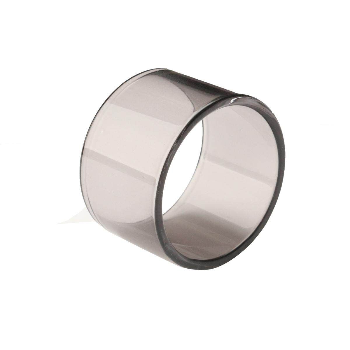 24mm Replacement Transparent Pyrex Glass Tube Cap Tank Sleeve For Limitless RDTA Black Black