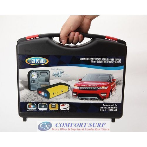 High 50800mAh Car Battery Jump Starter & Tyre Inflator