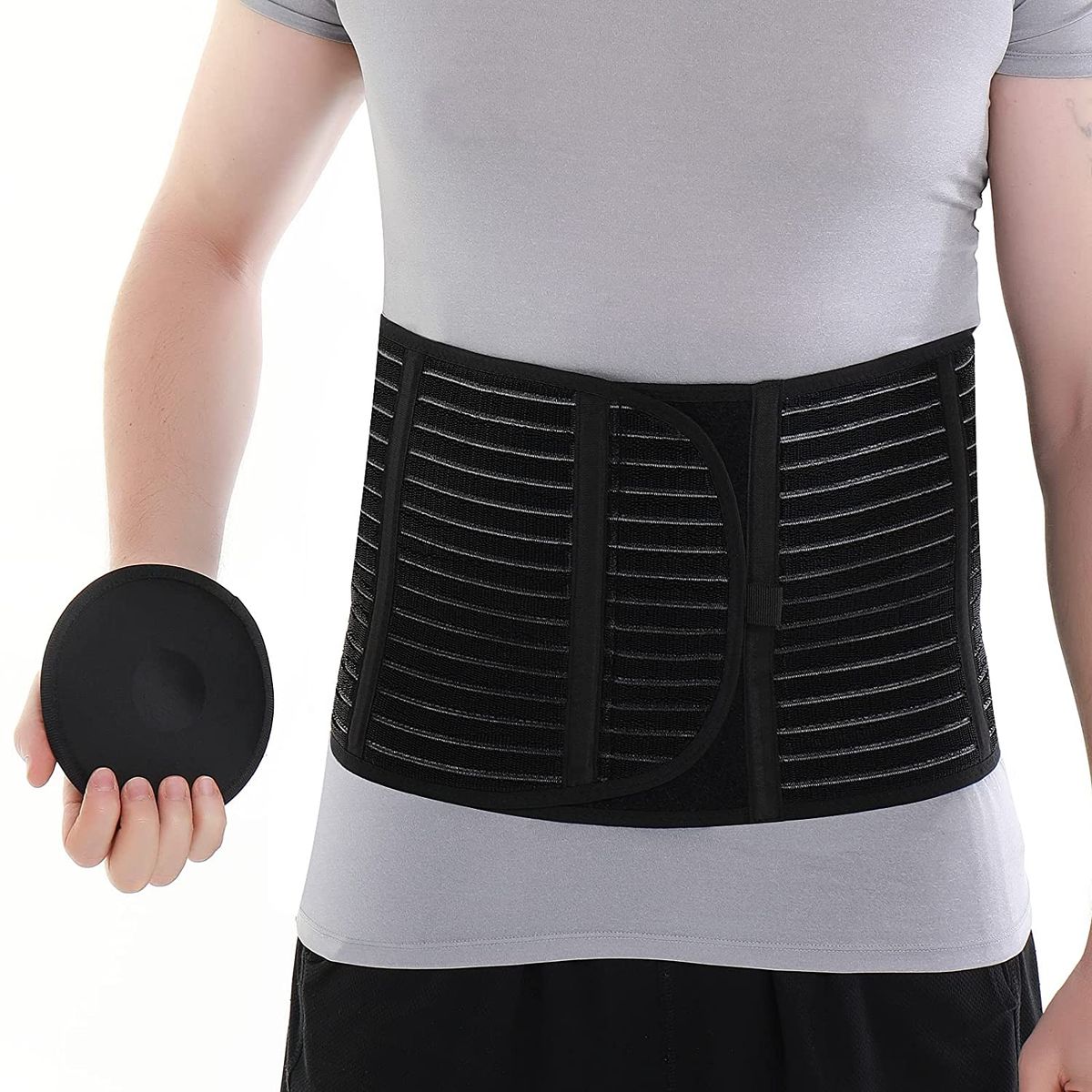 Umbilical Hernia Belt For Men And Women Abdominal Hernia Binder With Hernia Support Pad Helps Relie