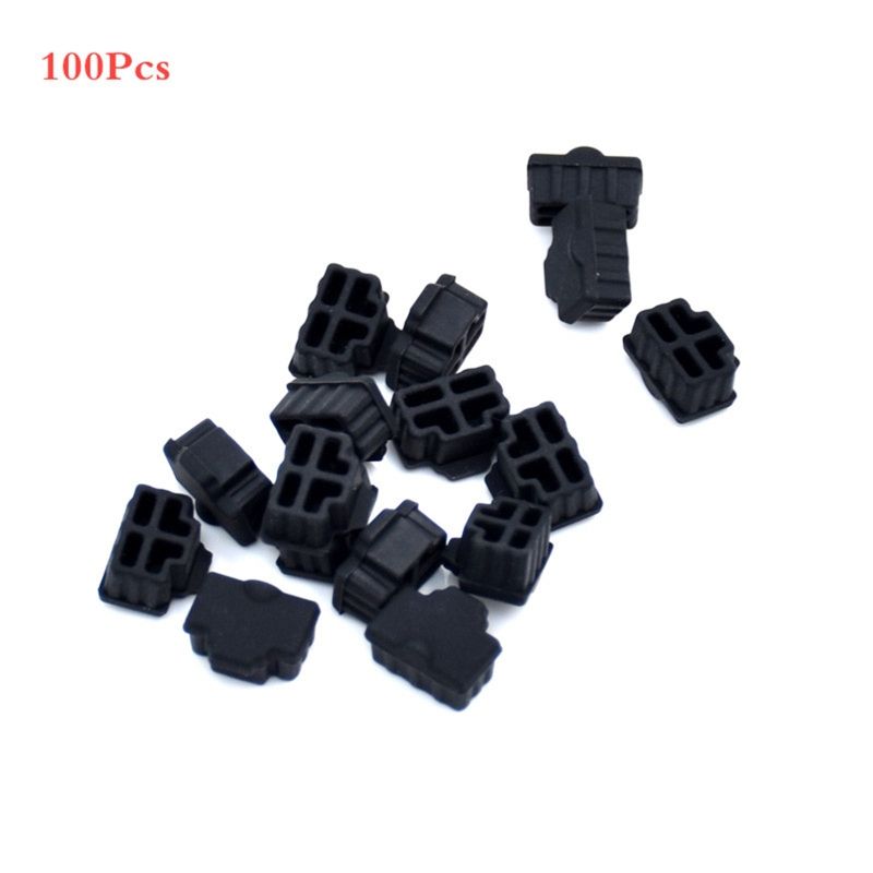 100pcs Lot Ethernet Hub Port RJ45 Anti Dust Cover Cap