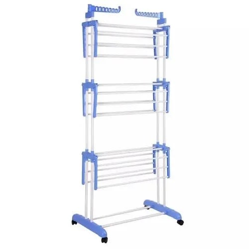 Baby Clothes Hanger - 3 Layer - Blue