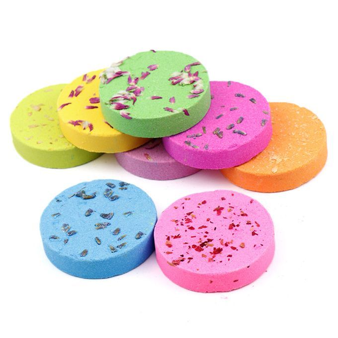 8PCS Mixed Aromatherapy 30g Mini Bath Tablets Fragrance