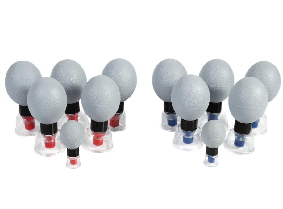 Cup Vacuum Magnetic Set Moxibustion Detox Acupuncture Cupping Suction Meridian Body 18PC/12PC/8PCs Massager Therapy & Cupping