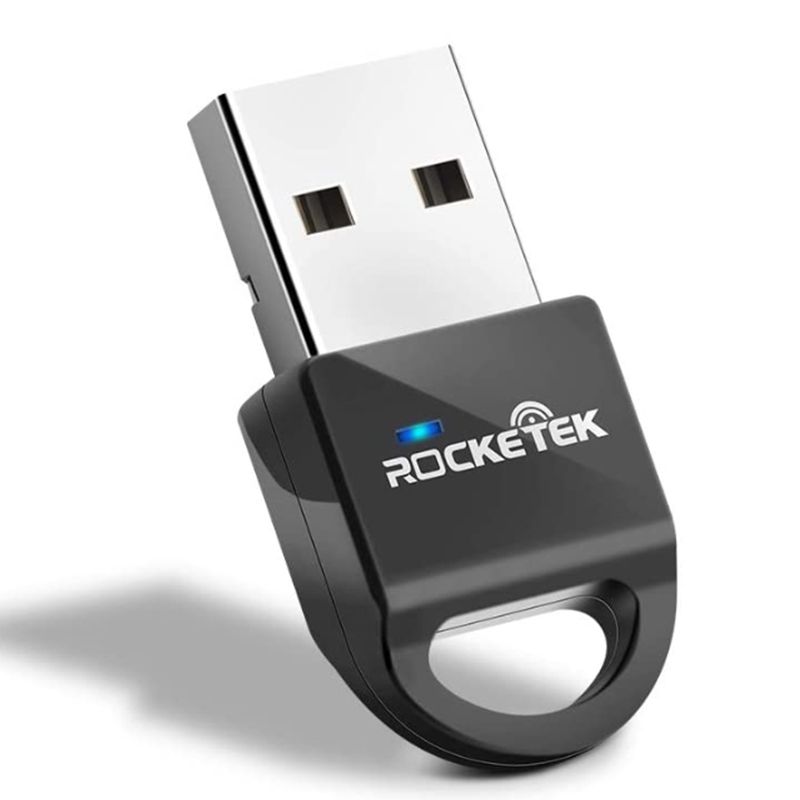 ROCKETEK CSR 4.0 A2DP Bluetooth Adapter USB Dongle For PC