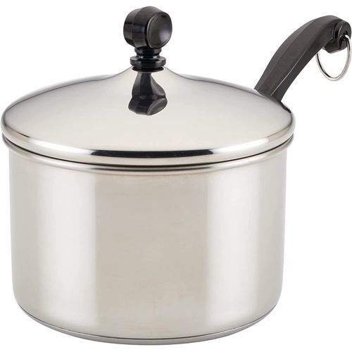 Farberware Classic Stainless Steel 2-Quart Covered Saucepan