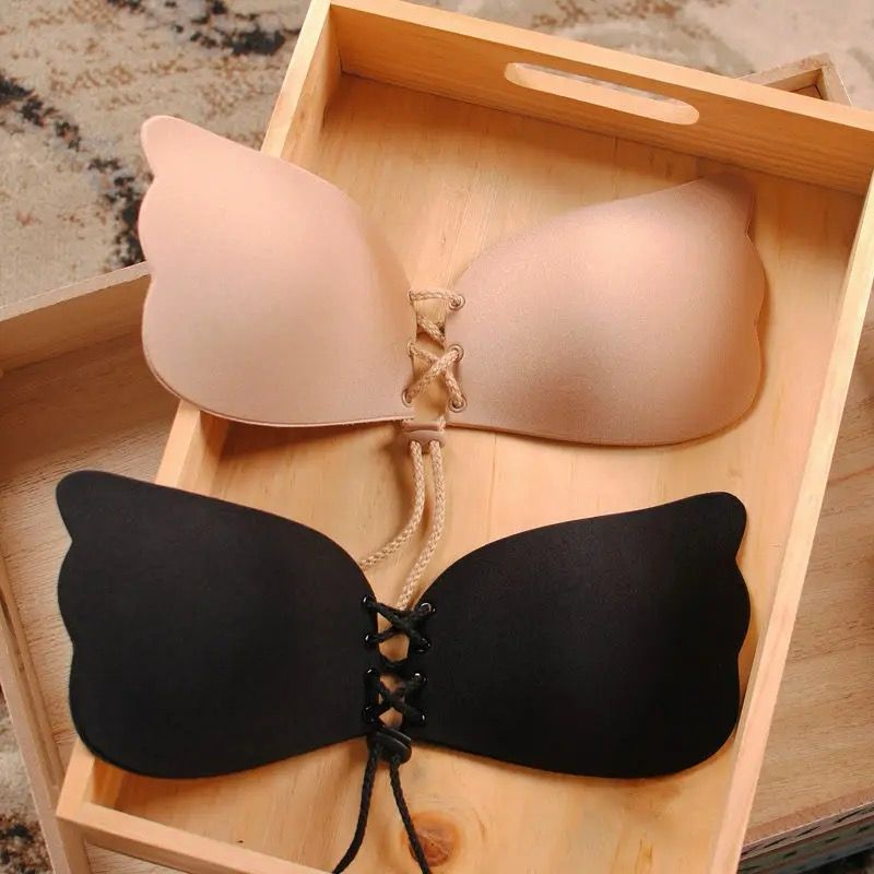 Strapless Gummy Bra For Sleeveless/off Shoulder Clothes.