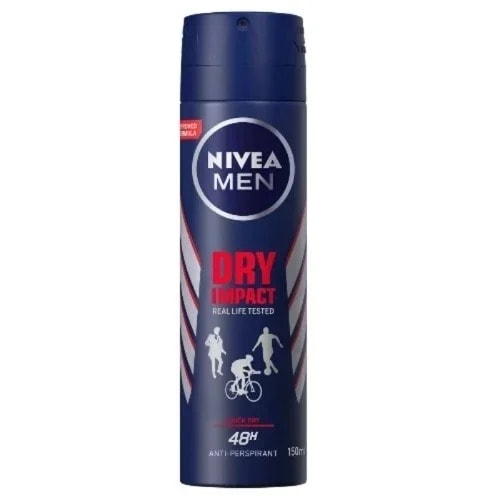 48hr Dry Impact Anti-perspirant Spray For Men - 200ml