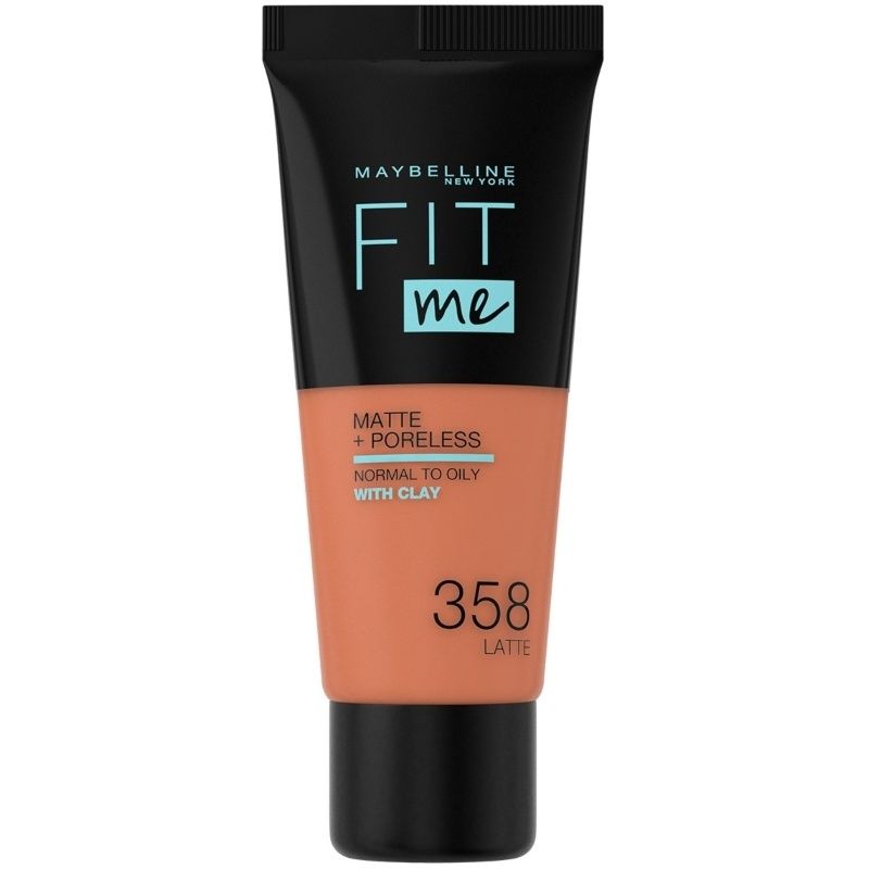 Fit Me Matte And Poreless Foundation 30 Ml - 358 Latte