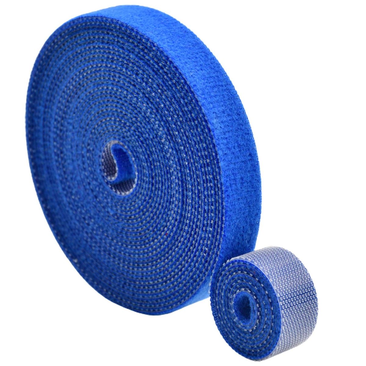 1 Roll Plant Tie Fastener Tape Design Data Cable Bundling Belt Blue