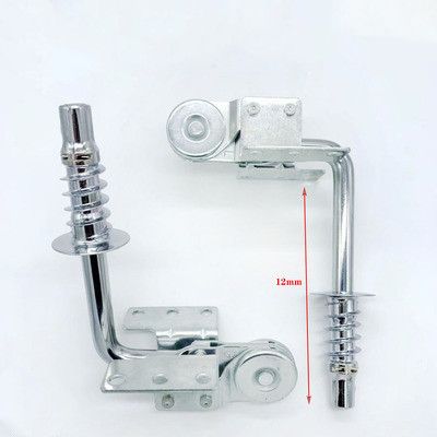 2pc/lot  Lazy Sofa Hardware Parts Headrest Folding105-125mm Lift Up Hinges Height Angle Adjuster Mechanism Furniture Accessories