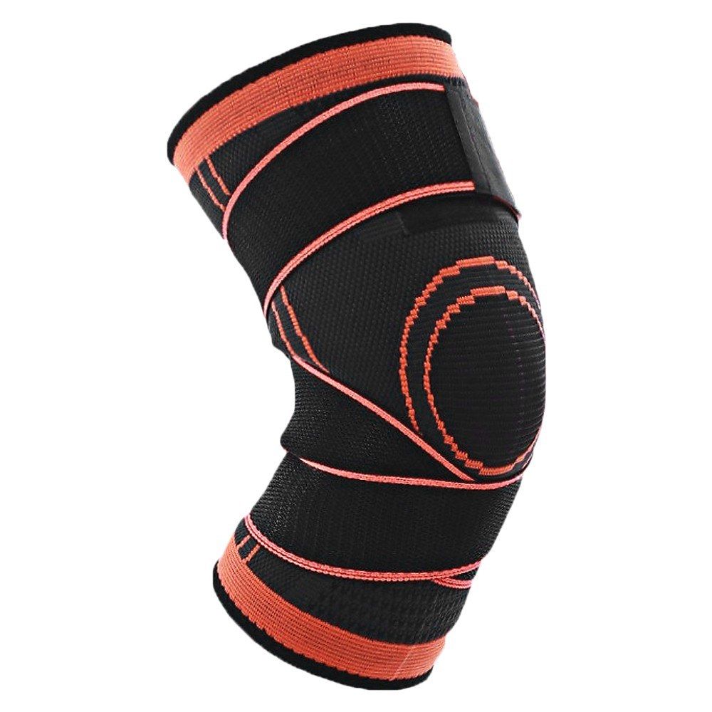Basketball Knee Brace Pads Sports Knee Sleeve With Bandage