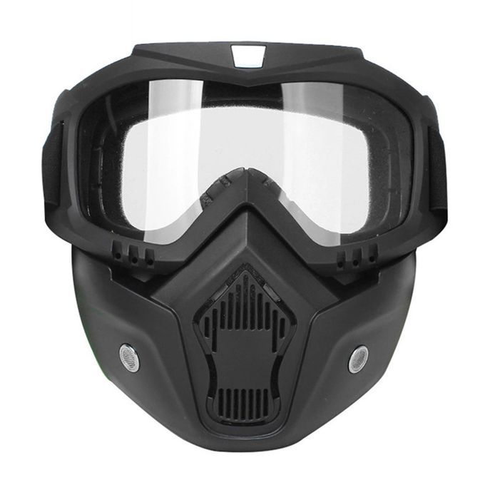 Mortorcycle Face Mask High-definition With Mouth Filter