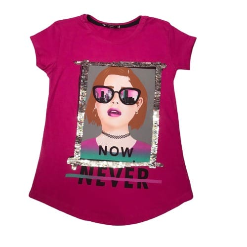 Turkey Modern  Stylish Girls Top With Eye Glass Lady
