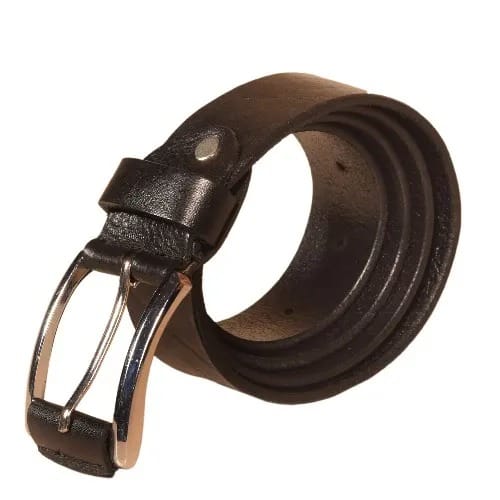 Leather Belt For Men - Black