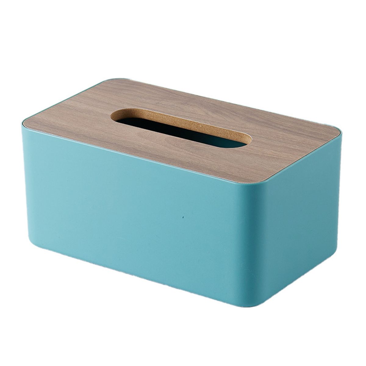 Tissue Container All Match Simple Tissue Case Blue