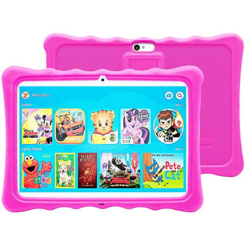 B-2020 Dual Sim Hd Tablet For Kids - Pink