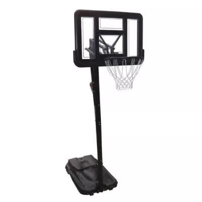 Adjustable Portable & Free Standing Full Size With Basketball