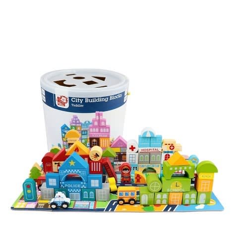 Kid Educational City Building Blocks For Toddlers
