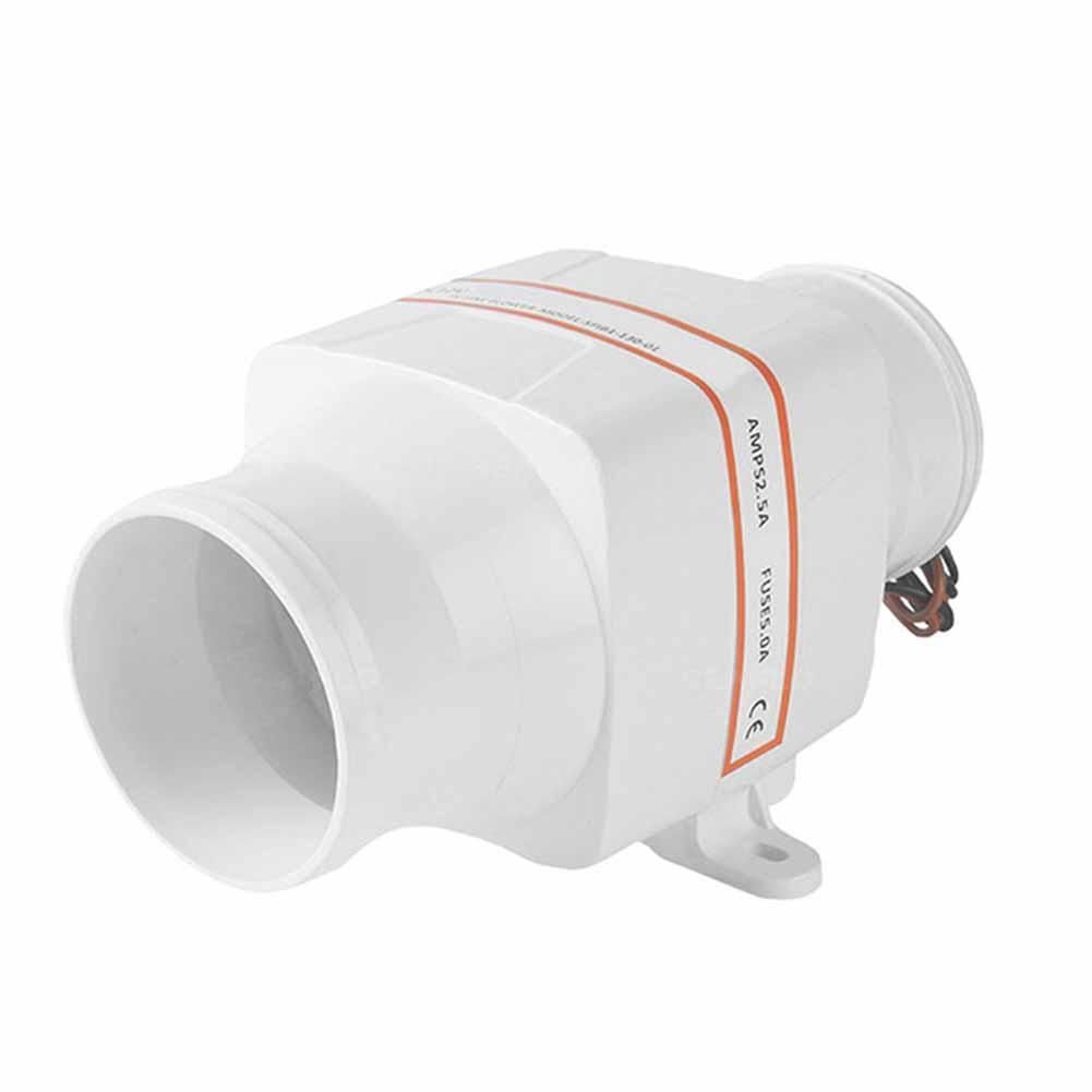 24V DC Fan Straight Barrel Exhaust Fan RV Yacht Battery