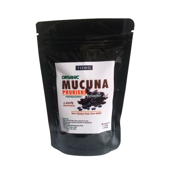 Organic Mucuna Pruriens (Kapikachhu) - 100g Sperm Booster