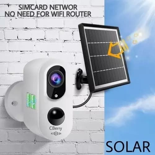 Solar Access 4g Wireless Cctv Security -Sim Enabled
