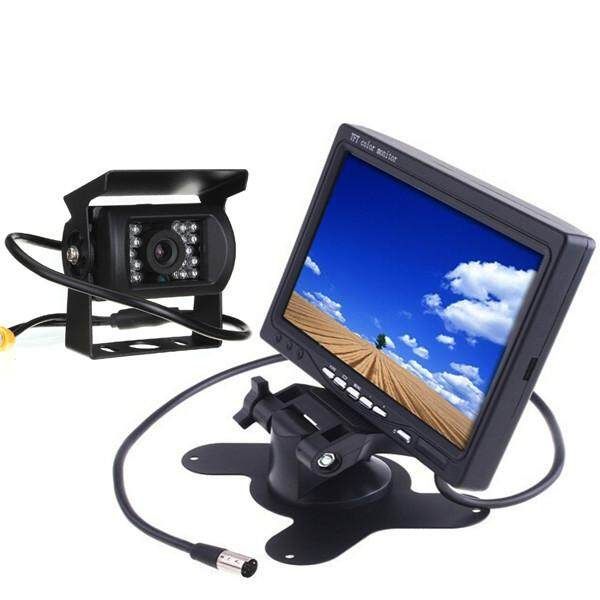 Car Kit CCD Backup Camera + 7 Inch TFT LCD