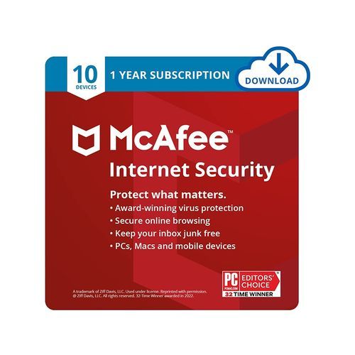 Internet Security 10 Devices 1 Year